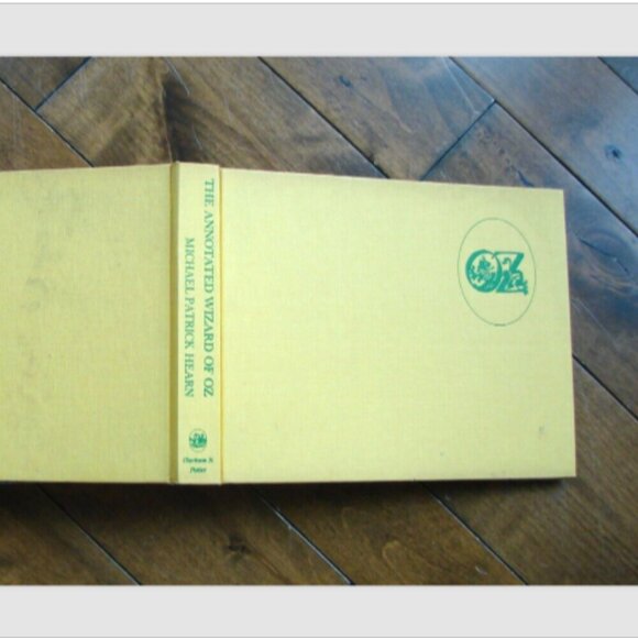Vintage Wizard of Oz Hardcover Book Frank L Baum The Annotated First Edition DJ - Picture 14 of 16